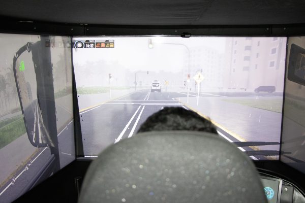 conduccion defensiva en simulador